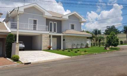 Casa em condomínio fechado com 3 quartos à venda na Rua Iolanda Tiziani Pazetti, S/N, Boa Esperança, Paulínia, 370 m2 por R$ 1.800.000