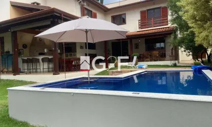 Casa em condomínio fechado com 4 quartos à venda na Rua Geraldo de Gasperi, 695, Chácaras São Bento, Valinhos, 450 m2 por R$ 2.800.000