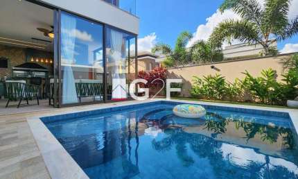 Casa em condomínio fechado com 3 quartos à venda na Avenida Carlos Diaulas Serpa, S/N, Loteamento Parque dos Alecrins, Campinas, 293 m2 por R$ 2.980.000