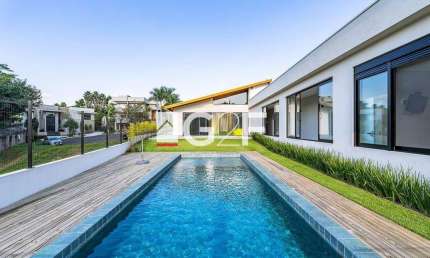 Casa em condomínio fechado com 4 quartos à venda na Rua Lucia Ribeiro do Valle Nogueira, 210, Loteamento Residencial Jaguari (Sousas), Campinas, 398 m2 por R$ 4.200.000