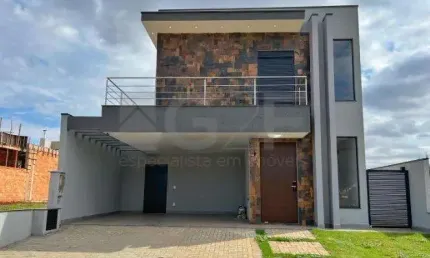 Casa em condomínio fechado com 3 quartos à venda na Avenida Presidente Juscelino Kubitschek de Oliveira, 3851, Parque Brasil 500, Paulínia, 222 m2 por R$ 1.870.000