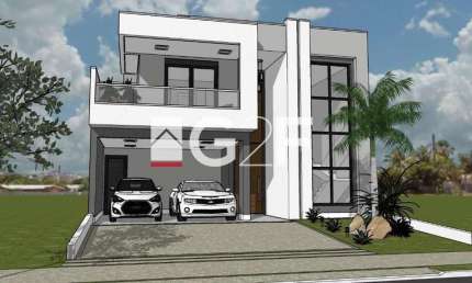 Casa em condomínio fechado com 3 quartos à venda na Avenida Doutor João Caio Silva, 920, Parque Brasil 500, Paulínia, 260 m2 por R$ 2.130.000