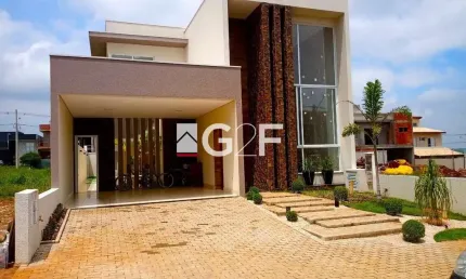 Casa em condomínio fechado com 3 quartos à venda na Avenida Presidente Juscelino Kubitschek de Oliveira, 3851, Parque Brasil 500, Paulínia, 212 m2 por R$ 1.790.000