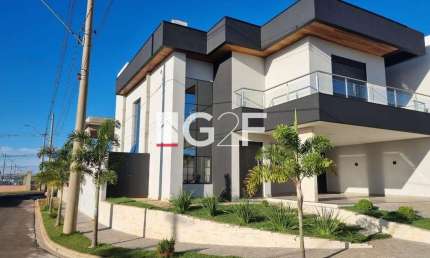 Casa em condomínio fechado com 4 quartos à venda na Avenida Jardim Botânico, S/N, Parque Olívio Franceschini, Hortolândia, 252 m2 por R$ 1.699.000