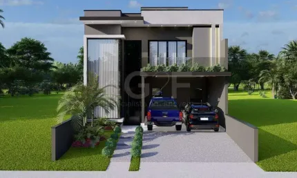 Casa em condomínio fechado com 3 quartos à venda na Avenida Luiz Greco, 500, Vila Monte Alegre, Paulínia, 140 m2 por R$ 1.300.000