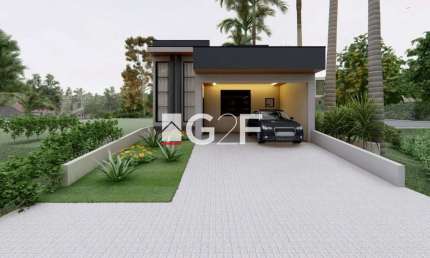 Casa em condomínio fechado com 3 quartos à venda na Avenida Luiz Greco, 500, Vila Monte Alegre, Paulínia, 137 m2 por R$ 1.040.000
