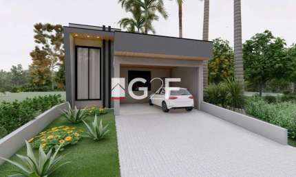 Casa em condomínio fechado com 3 quartos à venda na Avenida Luiz Greco, 500, Vila Monte Alegre, Paulínia, 137 m2 por R$ 1.040.000