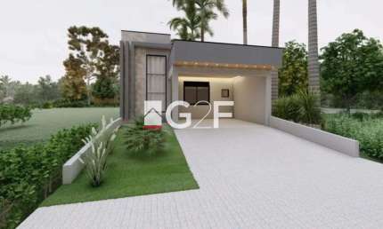 Casa em condomínio fechado com 3 quartos à venda na Avenida Luiz Greco, 500, Vila Monte Alegre, Paulínia, 137 m2 por R$ 1.040.000