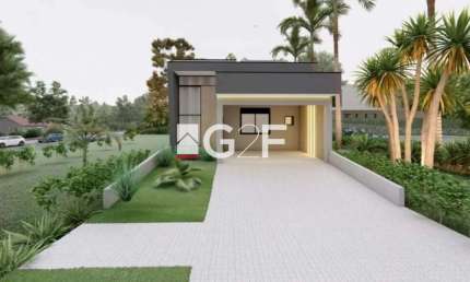 Casa em condomínio fechado com 3 quartos à venda na Avenida Luiz Greco, 500, Vila Monte Alegre, Paulínia, 137 m2 por R$ 1.040.000