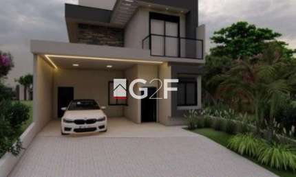 Casa em condomínio fechado com 3 quartos à venda na Avenida Luiz Greco, 500, Vila Monte Alegre, Paulínia, 144 m2 por R$ 1.180.000
