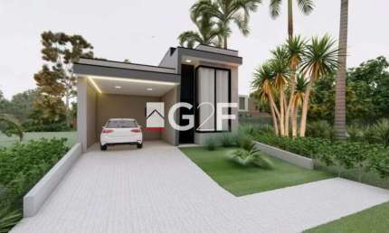 Casa em condomínio fechado com 3 quartos à venda na Avenida Luiz Greco, 500, Vila Monte Alegre, Paulínia, 140 m2 por R$ 1.040.000