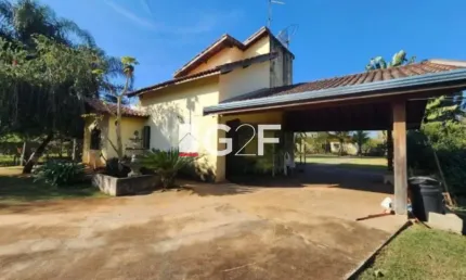 Chácara / sítio com 4 quartos à venda na Rua Aldo Luiz Lente, s/n, Loteamento Chácaras Vale das Garças, Campinas, 180 m2 por R$ 700.000