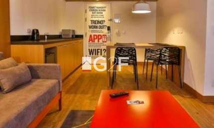 Flat com 1 quarto à venda na Avenida Júlio de Mesquita, 705, Cambuí, Campinas, 27 m2 por R$ 500.000