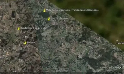 Terreno em condomínio fechado à venda na Estrada Sousas-Pedreira, Km 7, 7, Sousas, Campinas por R$ 1.280.000