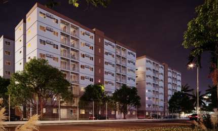 Apartamento com 2 quartos e varanda em Paulista, com subsídio do programa Minha Casa Minha Vida.