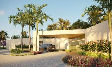 Mansão na Praia de Carneiros em condomínio estilo resort de alto padrão, com 4 quartos, garagem para 3 carros e dependência completa de empregada.
