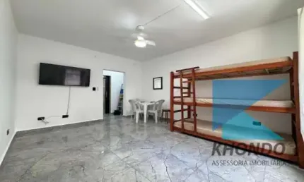 Apartamento com 1 quarto à venda na Rua Guaranis, 205, Tupi, Praia Grande por R$ 220.000