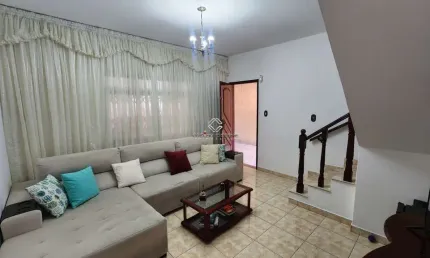Casa com 3 quartos à venda na vila camilópolis, santo andré  por r$ 650.000