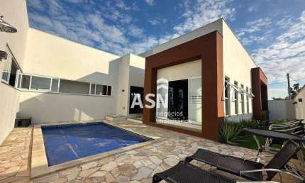 Casa de alto padrão, com 3 dormitórios à venda, 232 m² por R$ 1.550.000 - Alphaville 1 - Rio das Ostras/RJ
