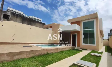 Casa com 3 dormitórios à venda, 105 m² por R$ 500.000,00 - Village Rio das Ostras - Rio das Ostras/RJ