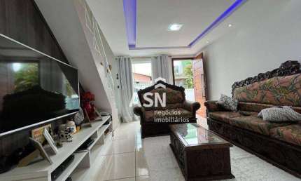Casa Dúplex em condomínio com 2 dormitórios à venda, 75 m² por R$ 310.000 - Chácara Mariléa - Rio das Ostras/RJ