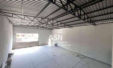 Galpão coladinho na pista para alugar, 258 m² por R$ 10.000/mês - Terra Firme - Rio das Ostras/RJ