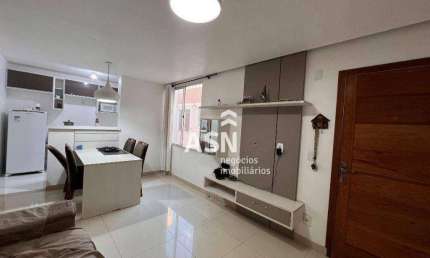 Apartamento planejado com 2 dormitórios à venda, 55 m² por R$ 220.000 - Atlântica - Rio das Ostras/RJ