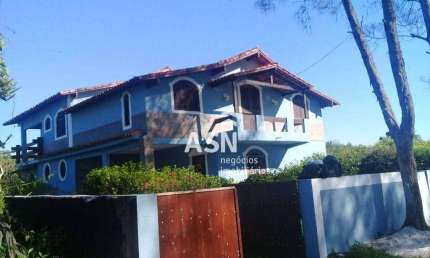 Casa com 5 dormitórios à venda, na beira do mar, 142 m² por R$ 850.000 - Balneário das Garças - Rio das Ostras/RJ