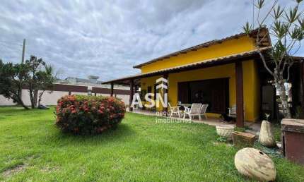Casa com piscina, 4 dormitórios à venda, 244 m² por R$ 800.000 - Enseada das Gaivotas - Rio das Ostras/RJ