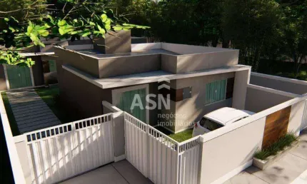 Casa com 2 dormitórios à venda, 62 m² por R$ 320.000,00 - Extensão Serramar - Rio das Ostras/RJ