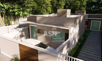 Casa com 2 dormitórios à venda, 58 m² por R$ 290.000,00 - Extensão Serramar - Rio das Ostras/RJ