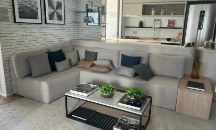 Apartamento Brooklin 76 m² - 2 Suítes - Varanda Gourmet - Lazer Completo - Alto Padrão de Acabamento