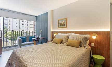 Stúdio no Jardim Paulista - 28m² - 1 Quarto - 1 Banheiro - São Paulo -SP