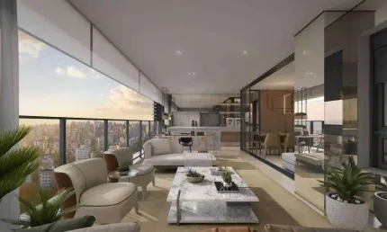 Apto perdizes - 3 suites - rua bartira - hall privativo