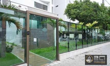 Flat com 1 dormitório à venda, 35 m² por R$ 320.000,00 - Tamarineira - Recife/PE
