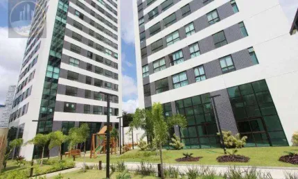 Apartamento com 2 dormitórios para alugar, 44 m² por R$ 4.600,02/mês - Parnamirim - Recife/PE