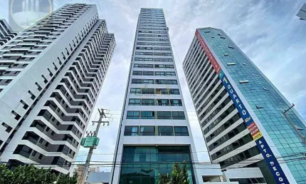 Apartamento para alugar, 33 m² por R$ 2.200,00/mês - Barra de Jangada - Jaboatão dos Guararapes/PE