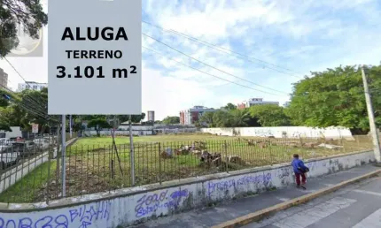 Terreno para alugar, 3101 m² por r$ 13.134,00/mês - soledade - recife/pe