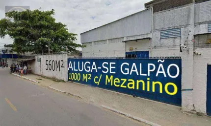 Galpão para alugar, 560 m² , 1000m² c/ mezanino, por r$ 12.000/mês - jardim jordão - jaboatão dos guararapes/pe