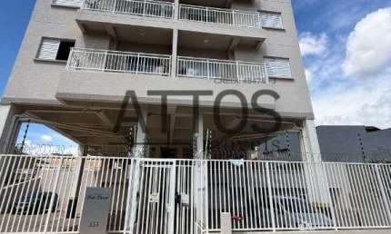 Apartamento com 2 quartos para alugar na Avenida José Pereira Lopes, 333, Vila Prado, São Carlos, 55 m2 por R$ 1.778