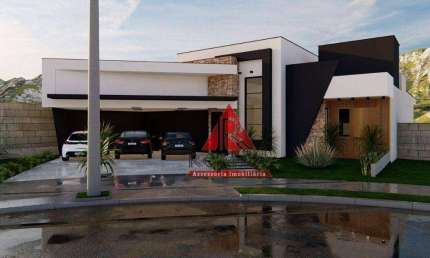 Casa com 3 dormitórios r$ 1.400.000 - condomínio residencial sun lake