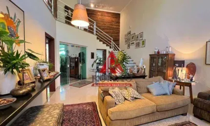 Casa com 4 dormitórios à venda, 330 m² por r$ 2.100.000,00 - condomínio lago da boa vista - sorocaba/sp