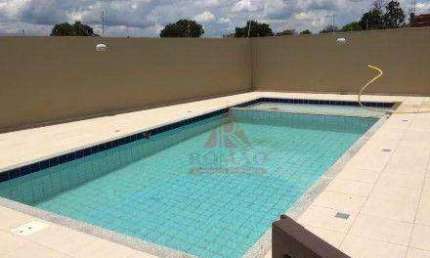 Apartamento  2 dormitórios para alugar, 52 m² R$ 1.800/mês - Condomínio Buriti