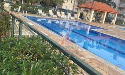 Apartamento 2 dormitórios para alugar, 54 m² por R$ 2.692/mês - Condomínio Residencial Encanto