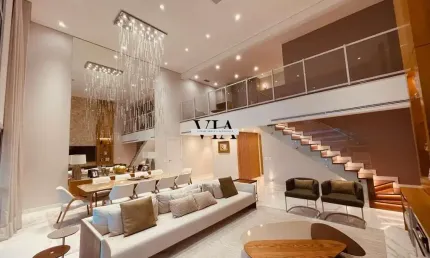 Lindo apartamento no condomínio The Lake Gramercy Park em Alphaville.