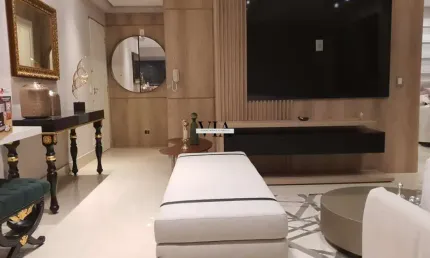 Apartamento MOBILIADO de 69m² com 02 suítes  - Acqua Park Alphaville