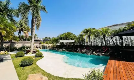 Mansão dos sonhos no condomínio Residencial 2 em Alphaville