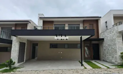 More no condomínio Singular Alphaville - Casa de 310m² - 04 Suítes