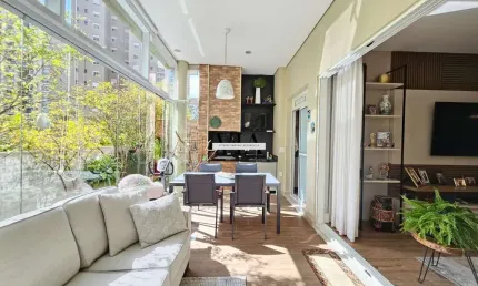Apartamento garden no condomínio boulevard tamboré - impecável