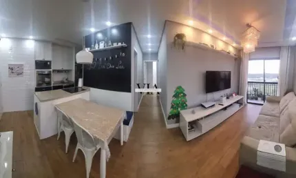 Apartamento de 59m² com 2 quartos em Barueri - Vista Livre